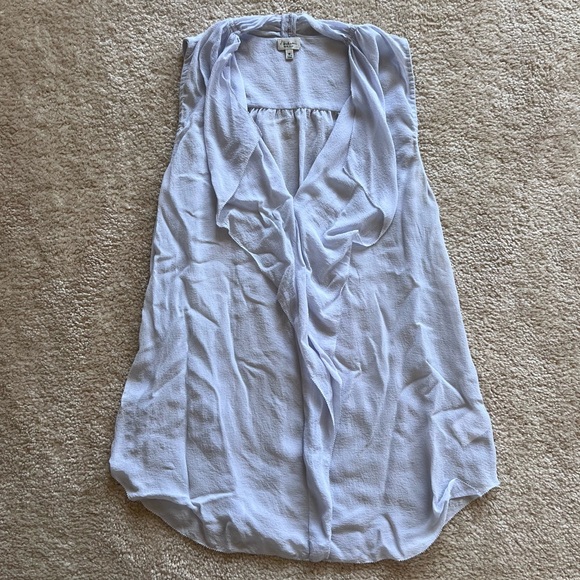 Babaton Ainsley Sleeveless Silk Blouse Medium - Picture 3 of 8